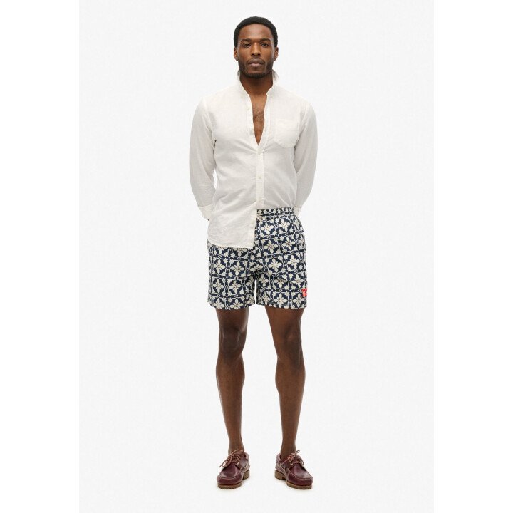 Tile Print 16 Swim Short afbeelding