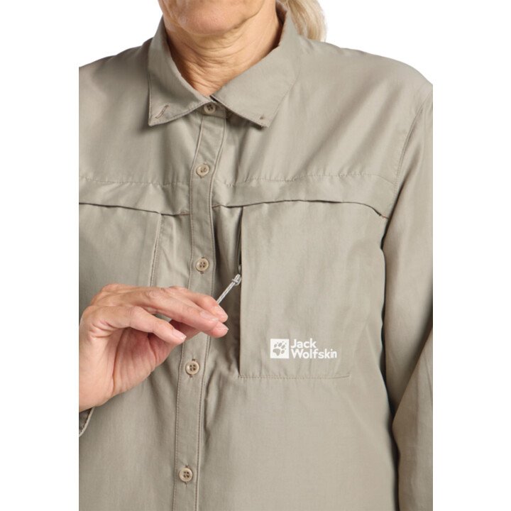 Barrier L/S Shirt Overhemd Wms afbeelding