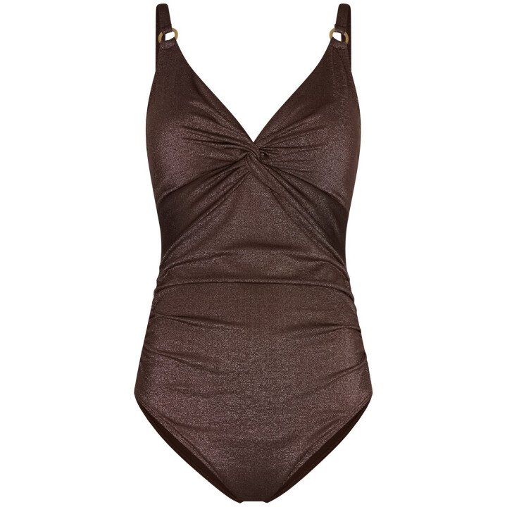  V-Neck Knot Swimsuit afbeelding