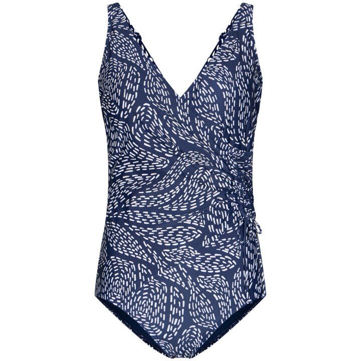  V-Neck Wrap Swimsuit afbeelding