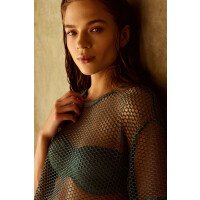 Green Glitter Dress afbeelding