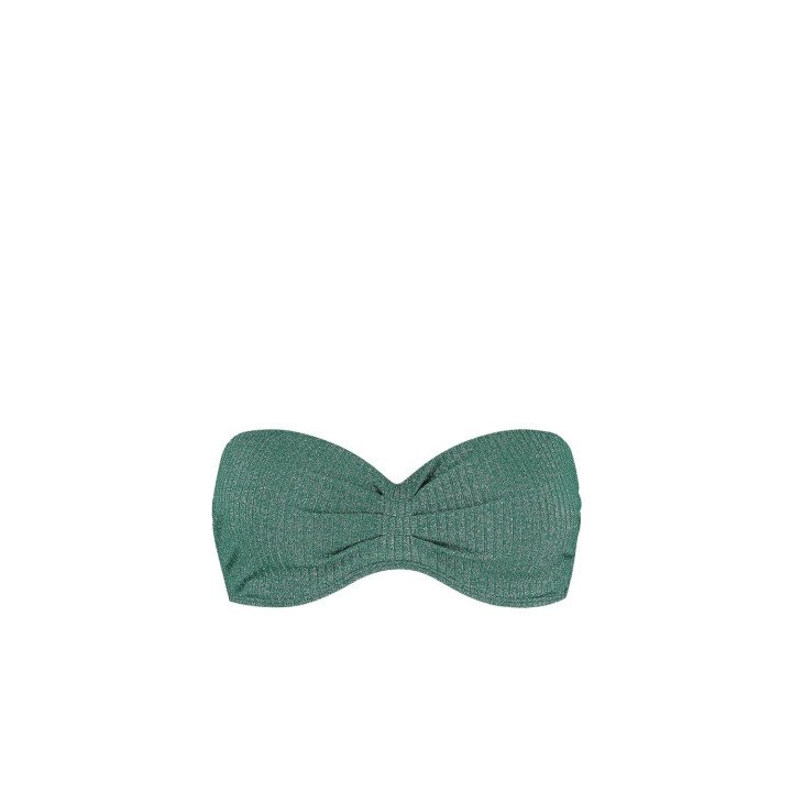 Green Glitter Padded Wired Top afbeelding