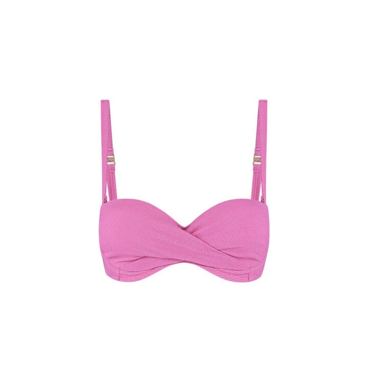 Pink Shimmer Padded Wired Top afbeelding