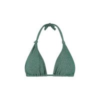 Green Glitter Padded Top afbeelding