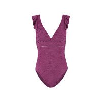 Bright Plum Padded Swimsuit afbeelding