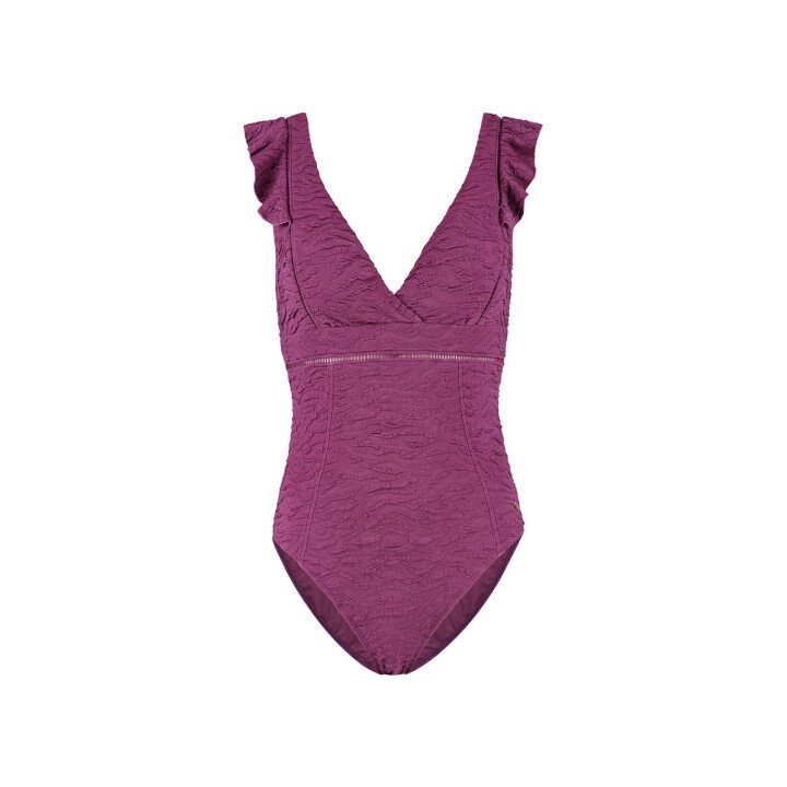 Bright Plum Padded Swimsuit afbeelding