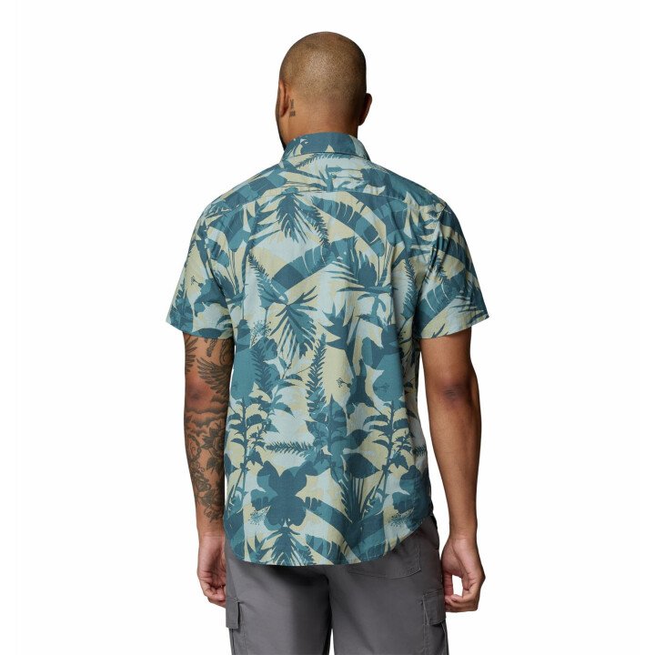 Rapid Rivers Printed S/S Shirt M afbeelding