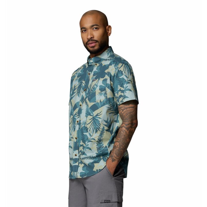Rapid Rivers Printed S/S Shirt M afbeelding