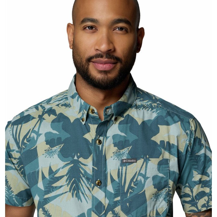 Rapid Rivers Printed S/S Shirt M afbeelding