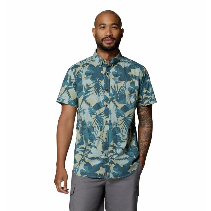 Rapid Rivers Printed S/S Shirt M afbeelding