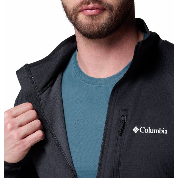 Essential Hike Grid Fleece F/Z afbeelding