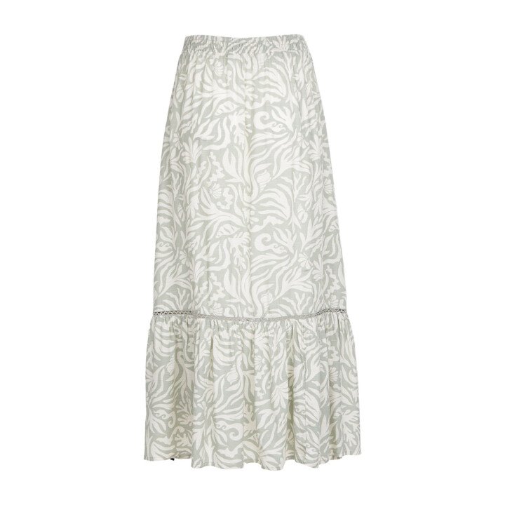 Romaine-Print Women Skirt afbeelding
