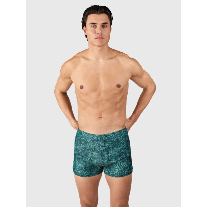 Samier-Print Men Swim Trunks afbeelding