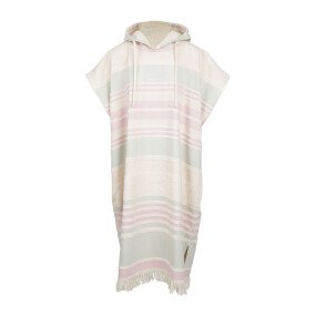 Stripey Women Poncho afbeelding