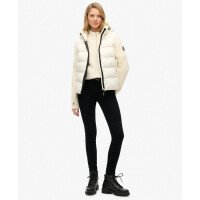 Cable Knit Sleeve Hybrid Jacket afbeelding