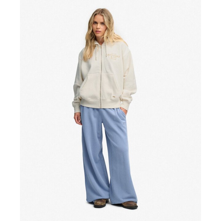 Luxe Fur Lined Ziphoodie afbeelding