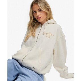 Luxe Fur Lined Ziphoodie afbeelding