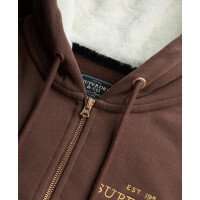 Luxe Fur Lined Ziphoodie afbeelding