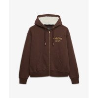 Luxe Fur Lined Ziphoodie afbeelding