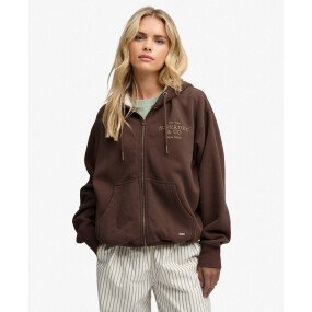Luxe Fur Lined Ziphoodie afbeelding