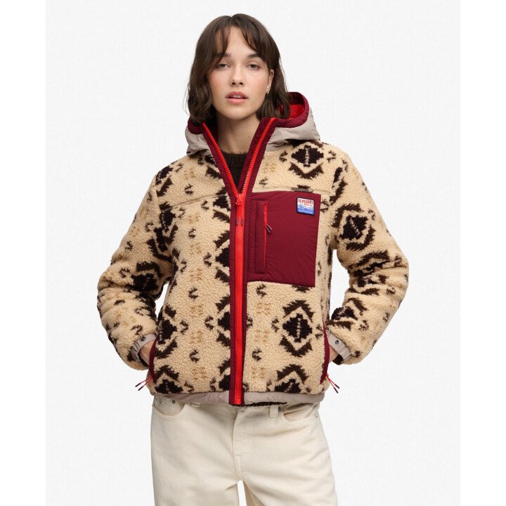 Sherpa Jaquard Fleece Hybrid afbeelding