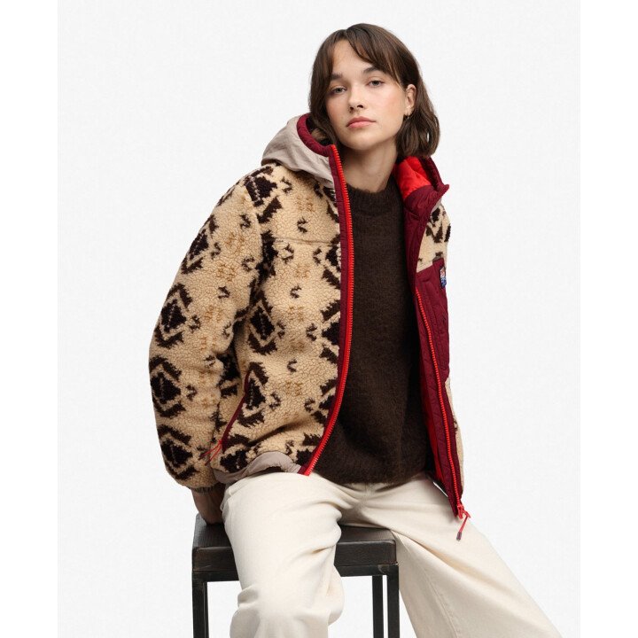 Sherpa Jaquard Fleece Hybrid afbeelding