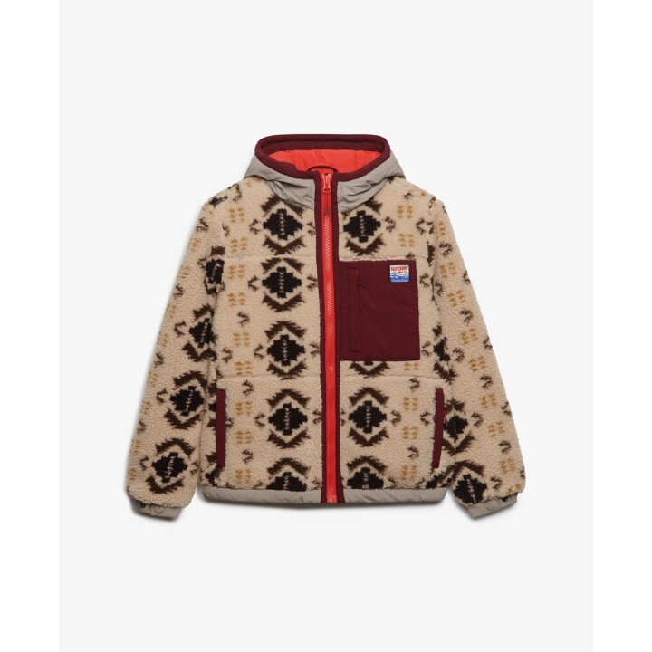 Sherpa Jaquard Fleece Hybrid afbeelding