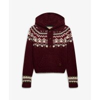 Fairisle 1/2 Button Hoodie afbeelding