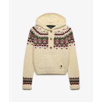 Fairisle 1/2 Button Hoodie afbeelding