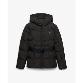 Luxe Belted Ski Padded Jacket afbeelding