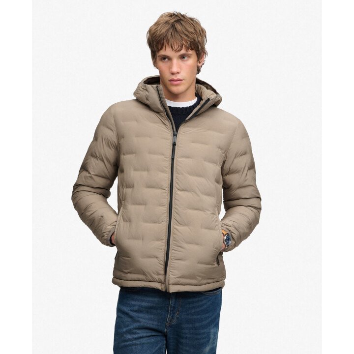 Hooded Heat Weld Padded Jacket afbeelding