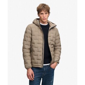 Hooded Heat Weld Padded Jacket afbeelding