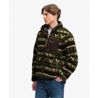 Abstract Fleece Zip Through afbeelding