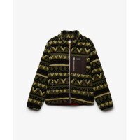 Abstract Fleece Zip Through afbeelding