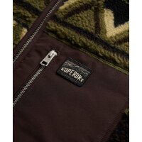 Abstract Fleece Zip Through afbeelding