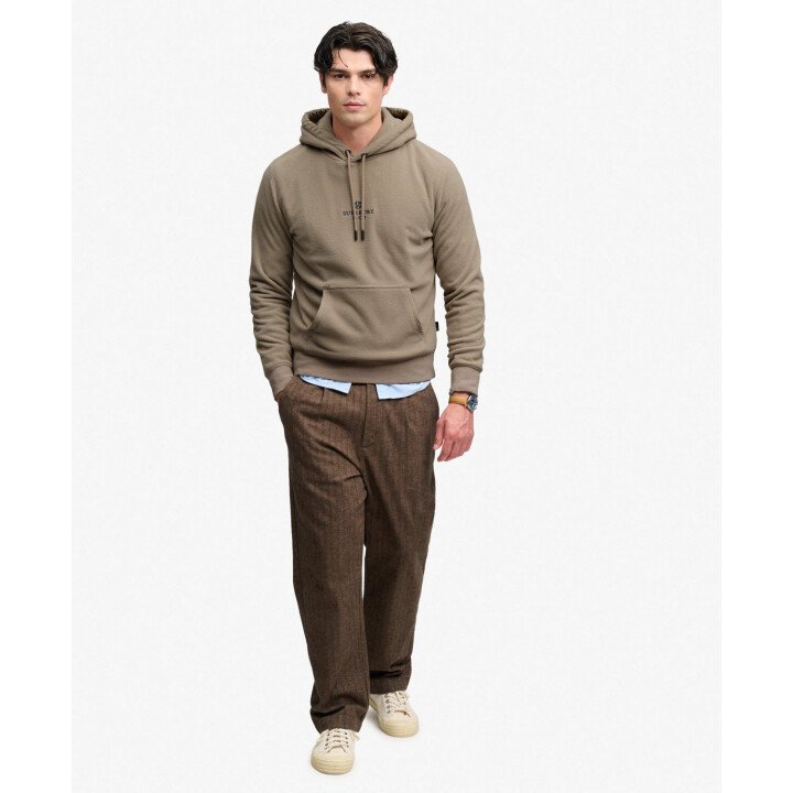 Micro Logo Fleece Hoodie afbeelding