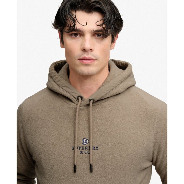 Micro Logo Fleece Hoodie afbeelding