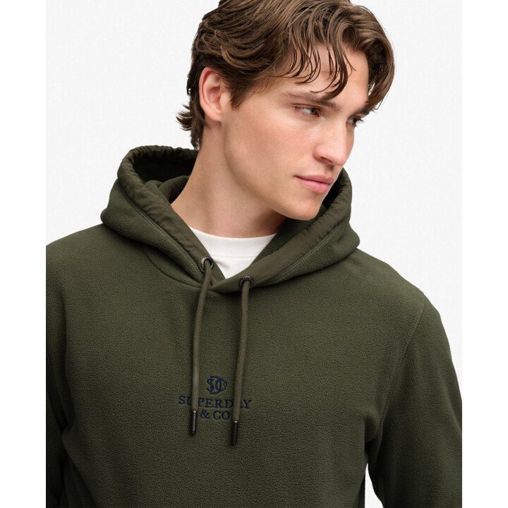 Micro Logo Fleece Hoodie afbeelding