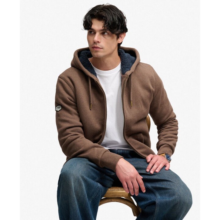 Borg Lined Ziphoodie afbeelding