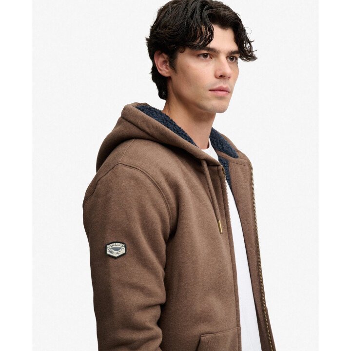 Borg Lined Ziphoodie afbeelding