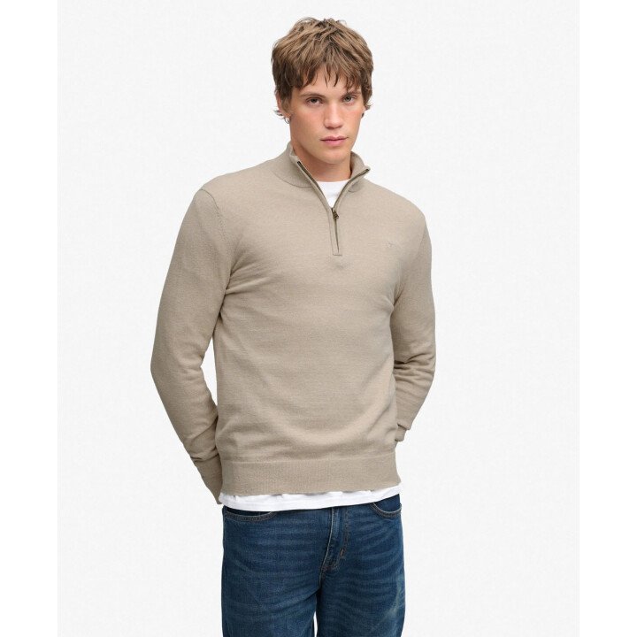 Ess LW Wool Blend 1/2 Zip afbeelding