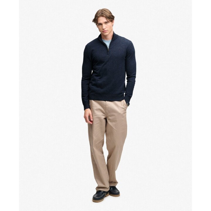 Ess LW Wool Blend 1/2 Zip afbeelding