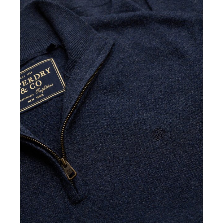 Ess LW Wool Blend 1/2 Zip afbeelding