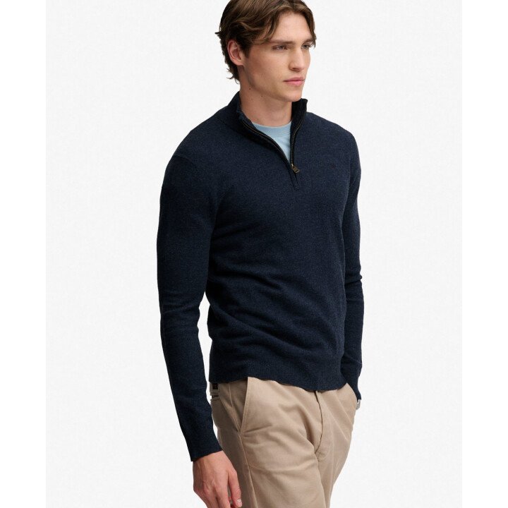 Ess LW Wool Blend 1/2 Zip afbeelding