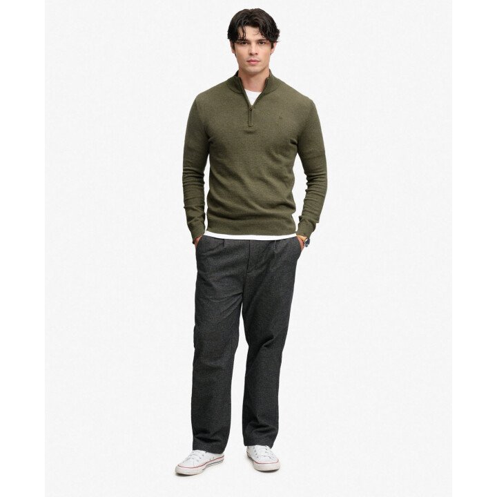 Ess LW Wool Blend 1/2 Zip afbeelding