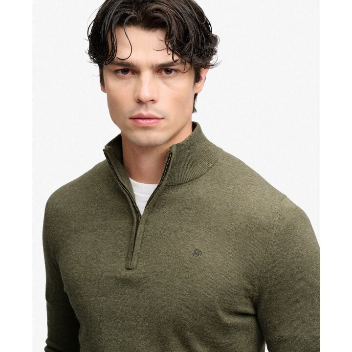 Ess LW Wool Blend 1/2 Zip afbeelding