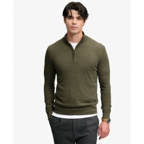 Ess LW Wool Blend 1/2 Zip afbeelding