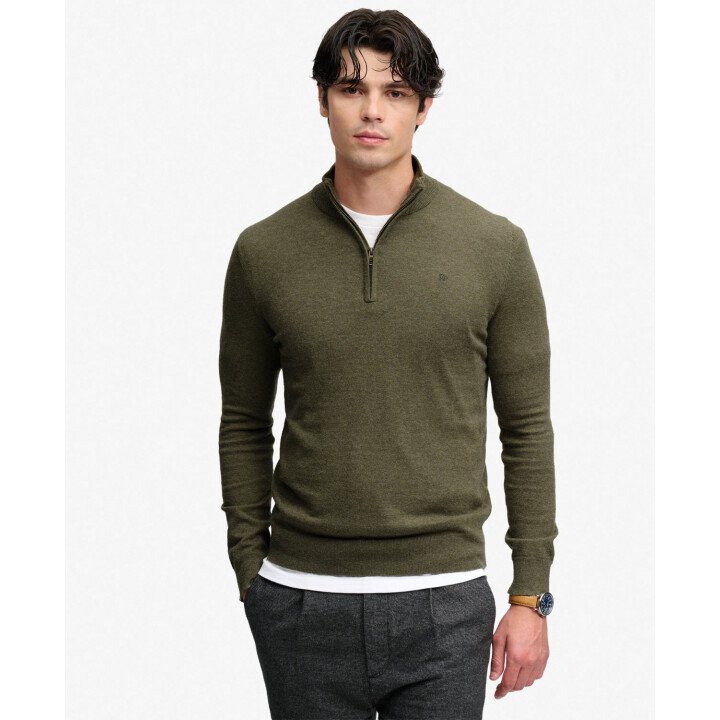 Ess LW Wool Blend 1/2 Zip afbeelding