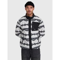 Kevio-Zip Men Urban Fleece afbeelding