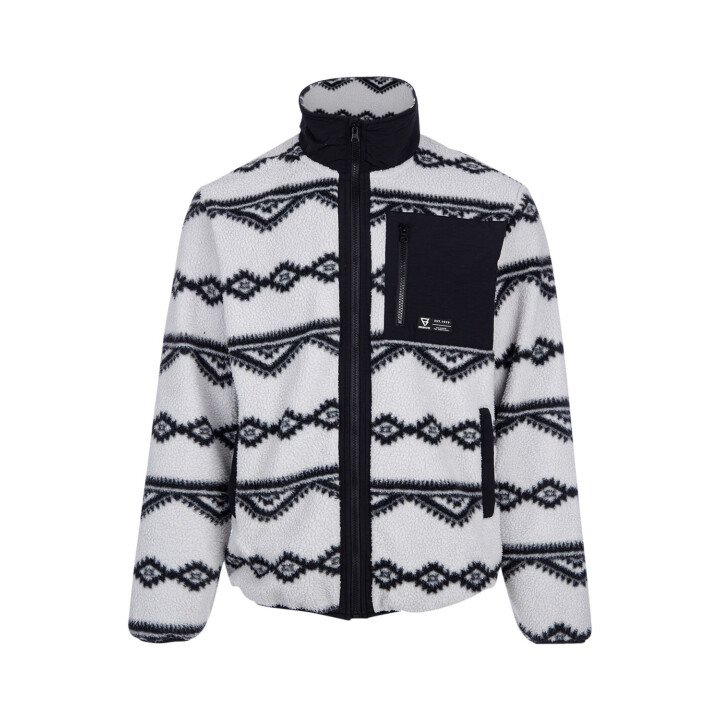 Kevio-Zip Men Urban Fleece afbeelding